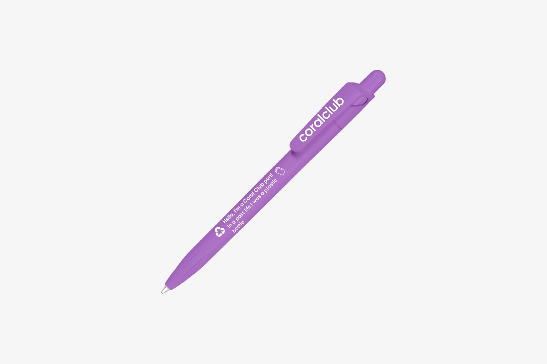 Pen PET-RECYCLED, violet